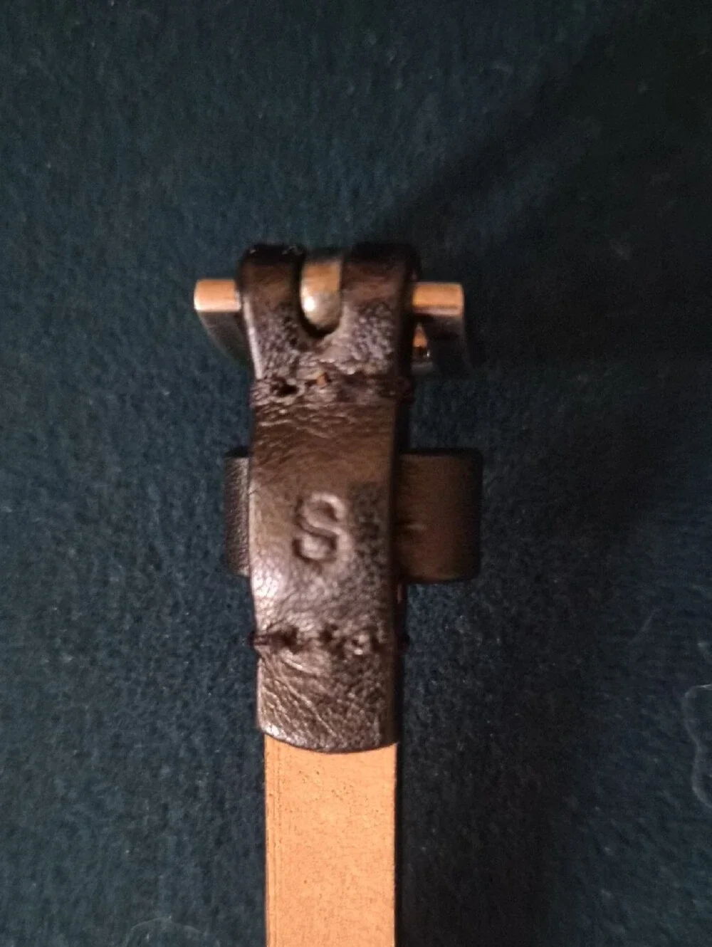 NWOT J. Crew Black Studded Leather Belt Sz Small